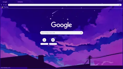 Dark Purple Aesthetic Theme