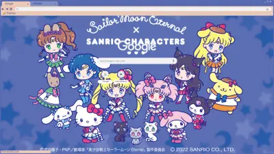 Sailor Moon x Hello Kitty and Friends