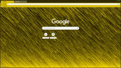 Yellow Glitch Theme