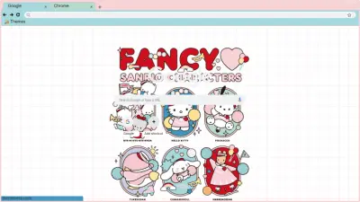 Fancy Sanrio Characters