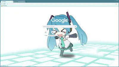 Hatsune Miku Chibi Background