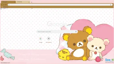 cute rilakkuma neopolitan ice cream