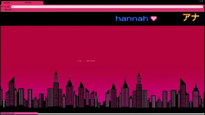 hannah - office kissing game