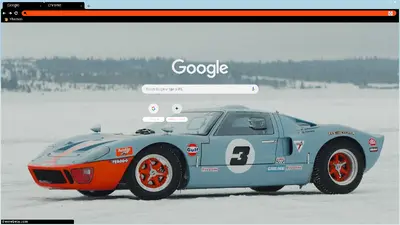 Ford GT40 Snow wallpaper