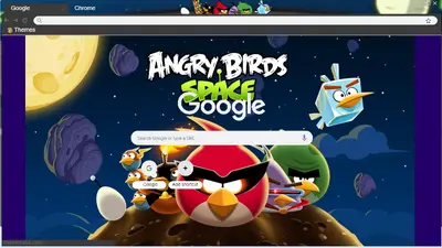 Angry Birds Space theme