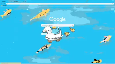 Funny Duck (wallpaper is from wallpaper engine)