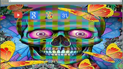 Colorful Skull Theme