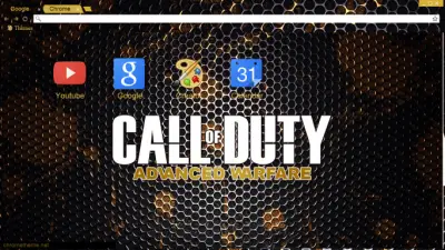 Call Of Duty Advanced Warfare / Gold Theme