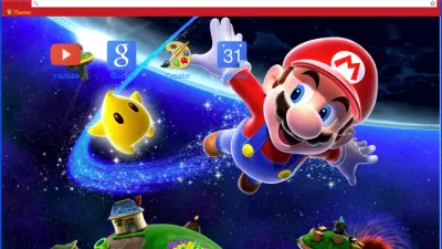 Mario Bros In Space