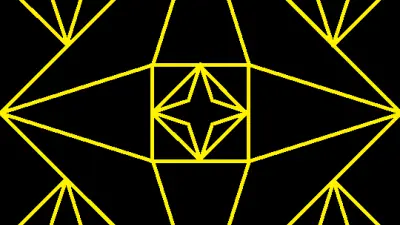 Yellow Star (Repeating)