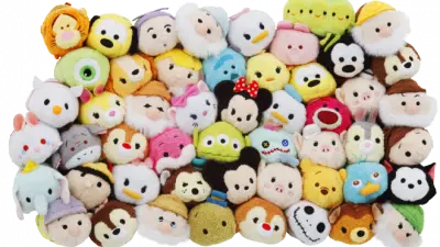 Tsum Tsums stacked