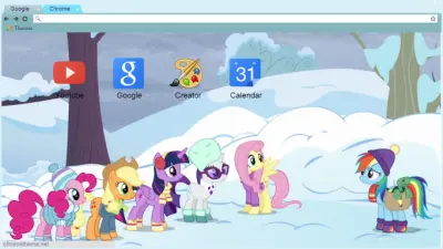 MLP January Wintery Theme