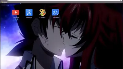 Issei and Rias Kiss