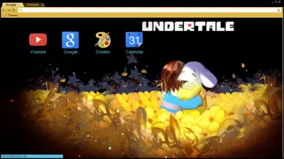 Undertale Frisk and Asriel