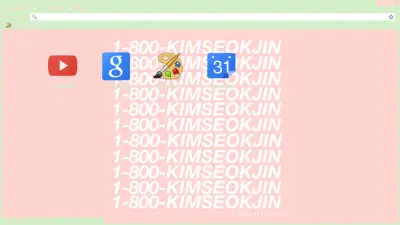 •♥• 1-800-KimSeokjin theme •♥•