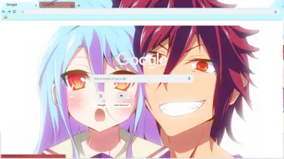 Shiro and Sora - No game No life