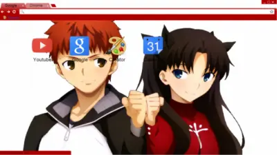 Shirou and Rin - Fate/Stay night