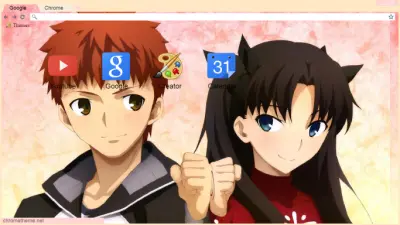 Shirou and Rin 2 - Fate/stay night