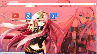 Pink luka vocaloid 