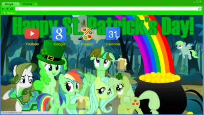 MLP March St. Patricks Day Theme