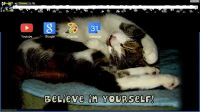 Believe In Yourself Cat 