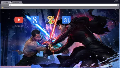 kylo ren vs. finn-star wars