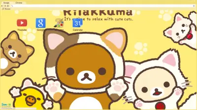 Rilakkuma kitty cat party