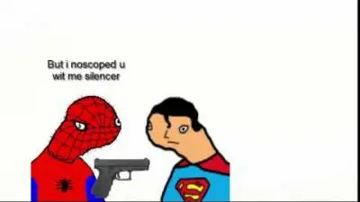 Spooderman vs superman